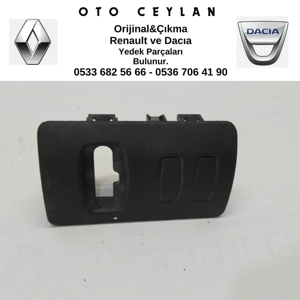 8200475624 8200475625 Clıo III Far Ayar Çerçevesi Çıkma Orijinal