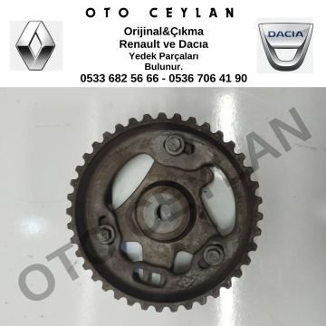 8200585577 Kangoo Eksantrik Dişlisi K9K Orijinal Çıkma