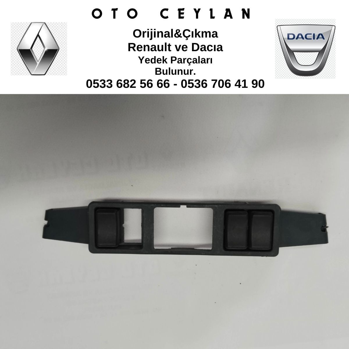 6001030187 Express Dörtlü Flaşör Kontrol Paneli Çıkma Orijinal