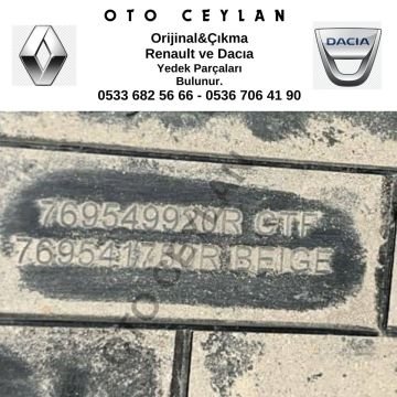 769549920R 769541780R Megan 3 Fluence Sol Arka Marşbiyel Bakaliti Çıkma Orijinal