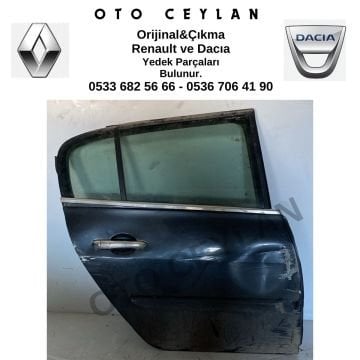 Megane 2 Sağ Arka Kapı Orijinal Çıkma