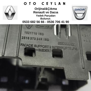 251637324R Fluence Far Ayar Düğme Yuvası Çıkma Orijinal