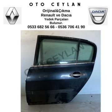 Megane 2 Sol Arka Kapı Orijinal Çıkma