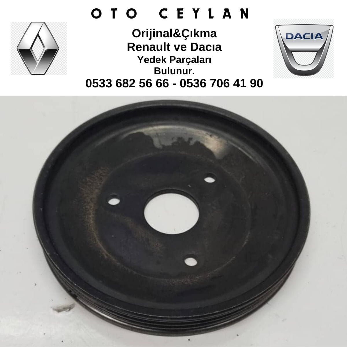 R.19 Hidrolik Direksiyon Kasnağı Çıkma Orjinal