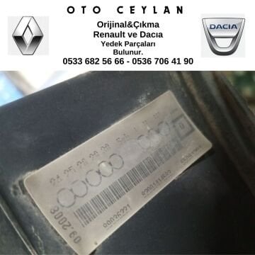 82001414582 LOGAN BAGAJ KAPAĞI STOP LAMBASI KAPAĞI ÇIKMA