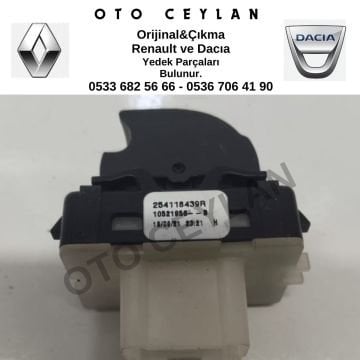 254118439R Sandero 3 Jogger Arka Cam Düğmesi Orijinal Çıkma