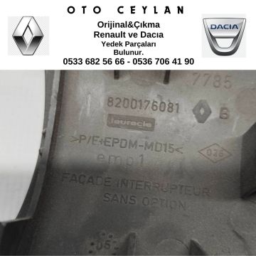 8200176081 Megan II Far Düğme Çerçevesi Çıkma Orijinal