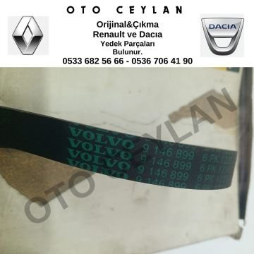 7439146899 7439146900 Safrane Laguna 2.0 16V N7Q Alternatör V Kayışı Sıfır Orijinal