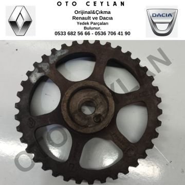 7700739336 Megane Clio R.19 Eksantrik Dişlisi 1.4 1.6 Enjeksiyonlu Orijinal Çıkma