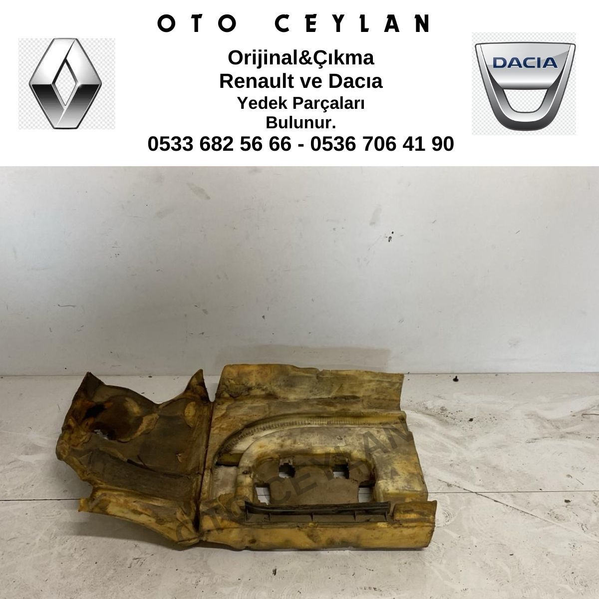 8200425891 Megane 2 Taban  süngeri Orijinal Çıkma
