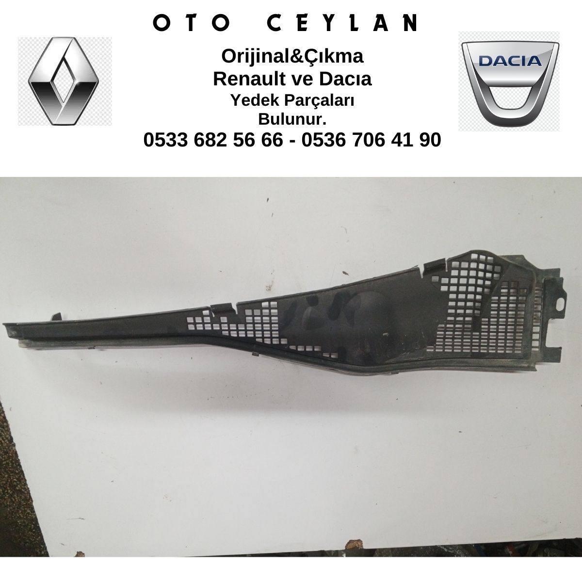 8200294316 LOGAN ÖN CAM IZGARASI ÇIKMA