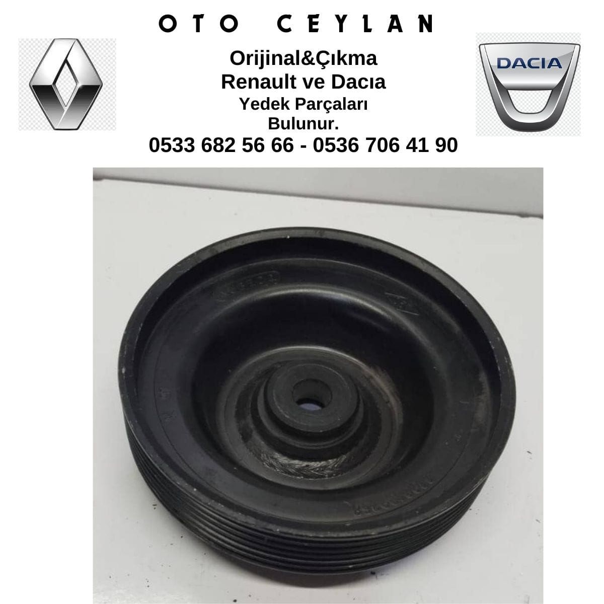 R.19 Grank Kasnağı F3P Sıfır Orjinal