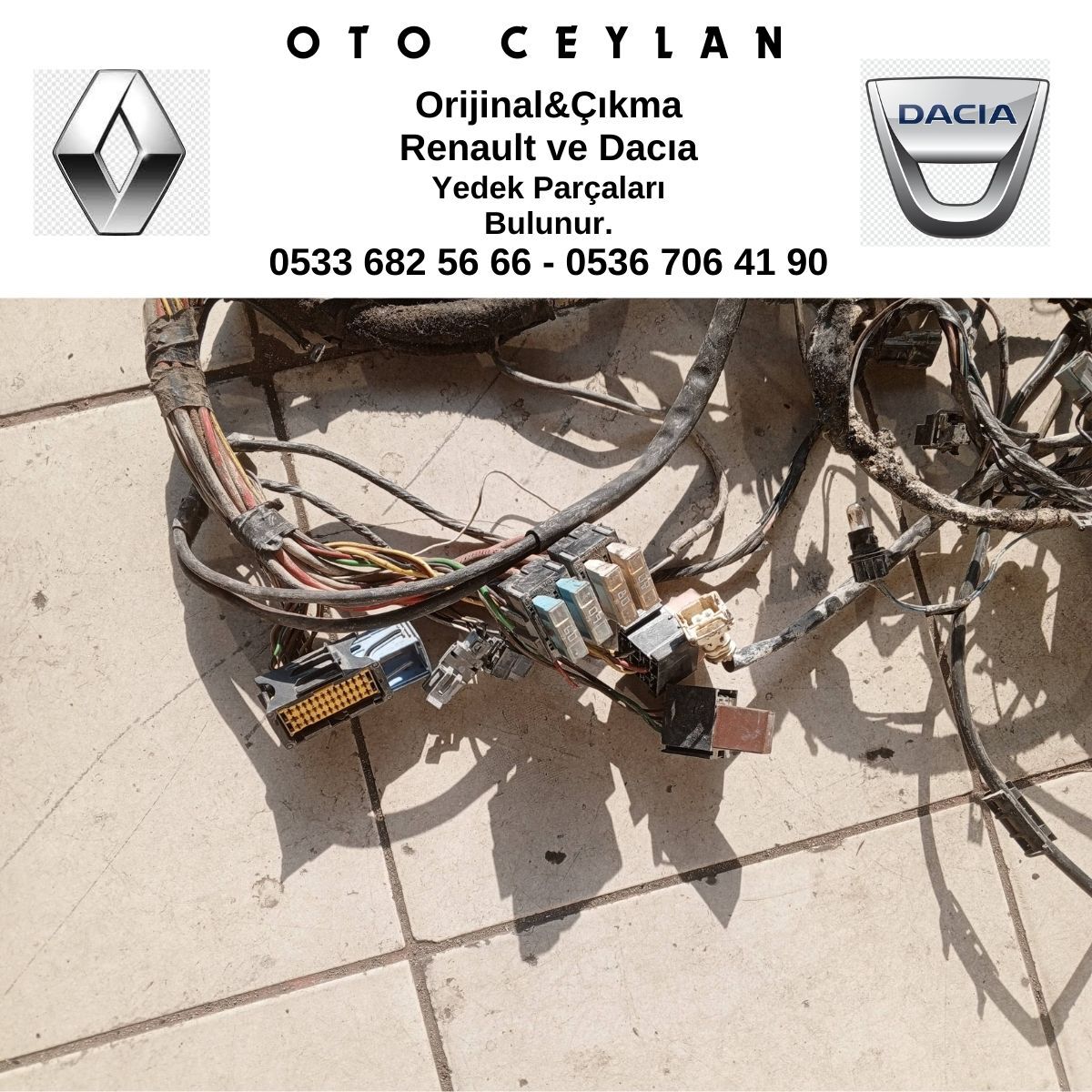 8200892813 LOGAN MCW GÖĞÜSLÜK TESİSATI ÇIKMA