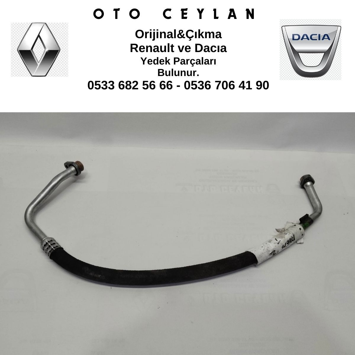 8200247357 Megan II Klima Borusu Çıkma Orijinal