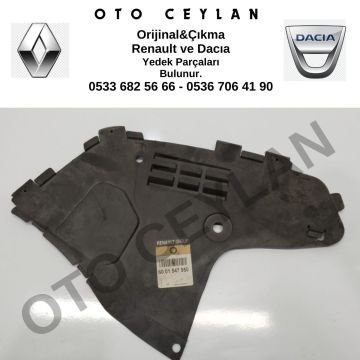 6001547950 Dacia Logan Sağ Davlumbaz Uç Parçası Çıkma Orijinal