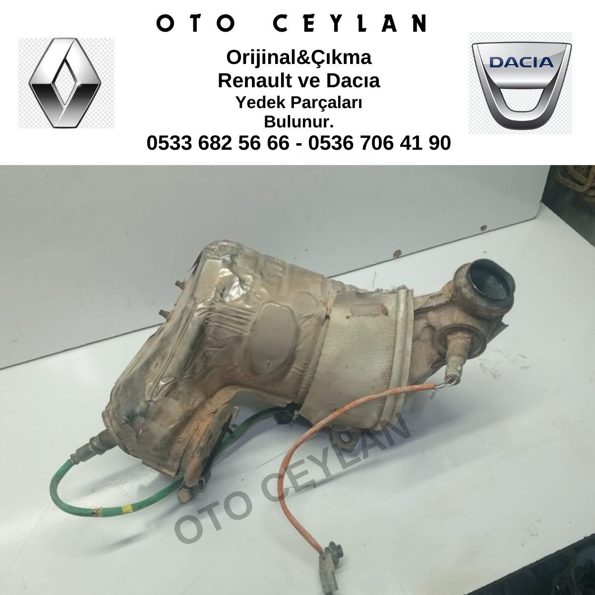 208A06010R Clio 4 5 1.0 Tce Katalizör Orijinal Çıkma