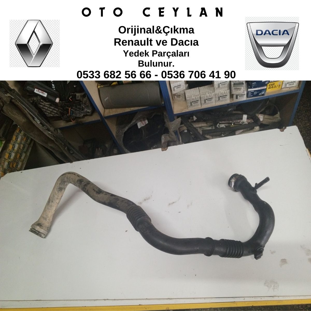 8200930846 Clio 3-III Logan 1-I Turbo Hortumu 1.5 Dci K9K ÇIKMA