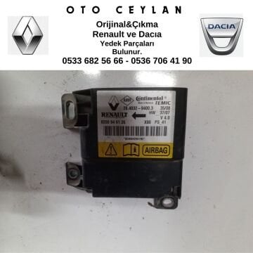 8200946126 LOGAN MCW HAVA YASTIĞI AIRBAG BEYNİ ÇIKMA