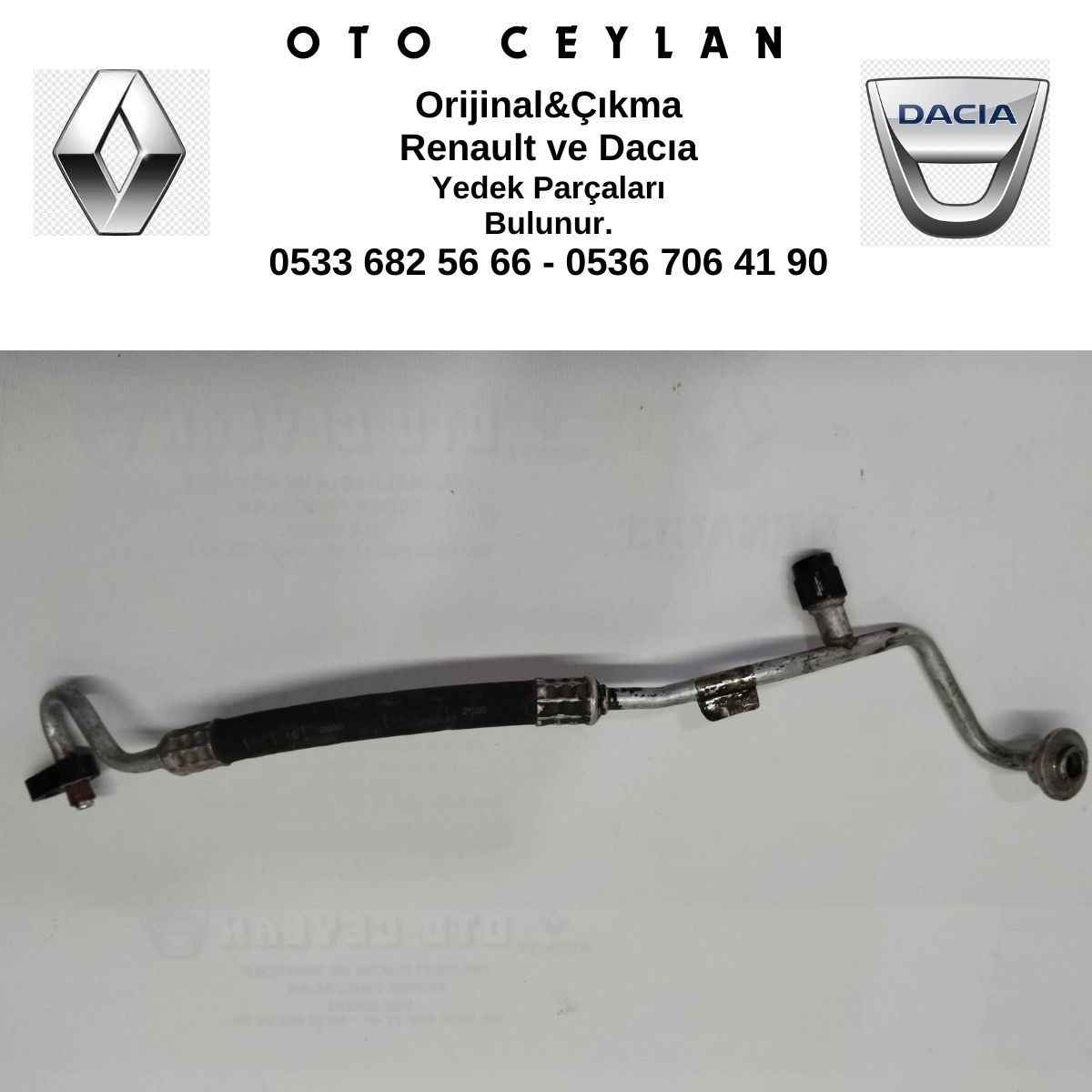 7700437404 Megan Klima Borusu Çıkma Orijinal