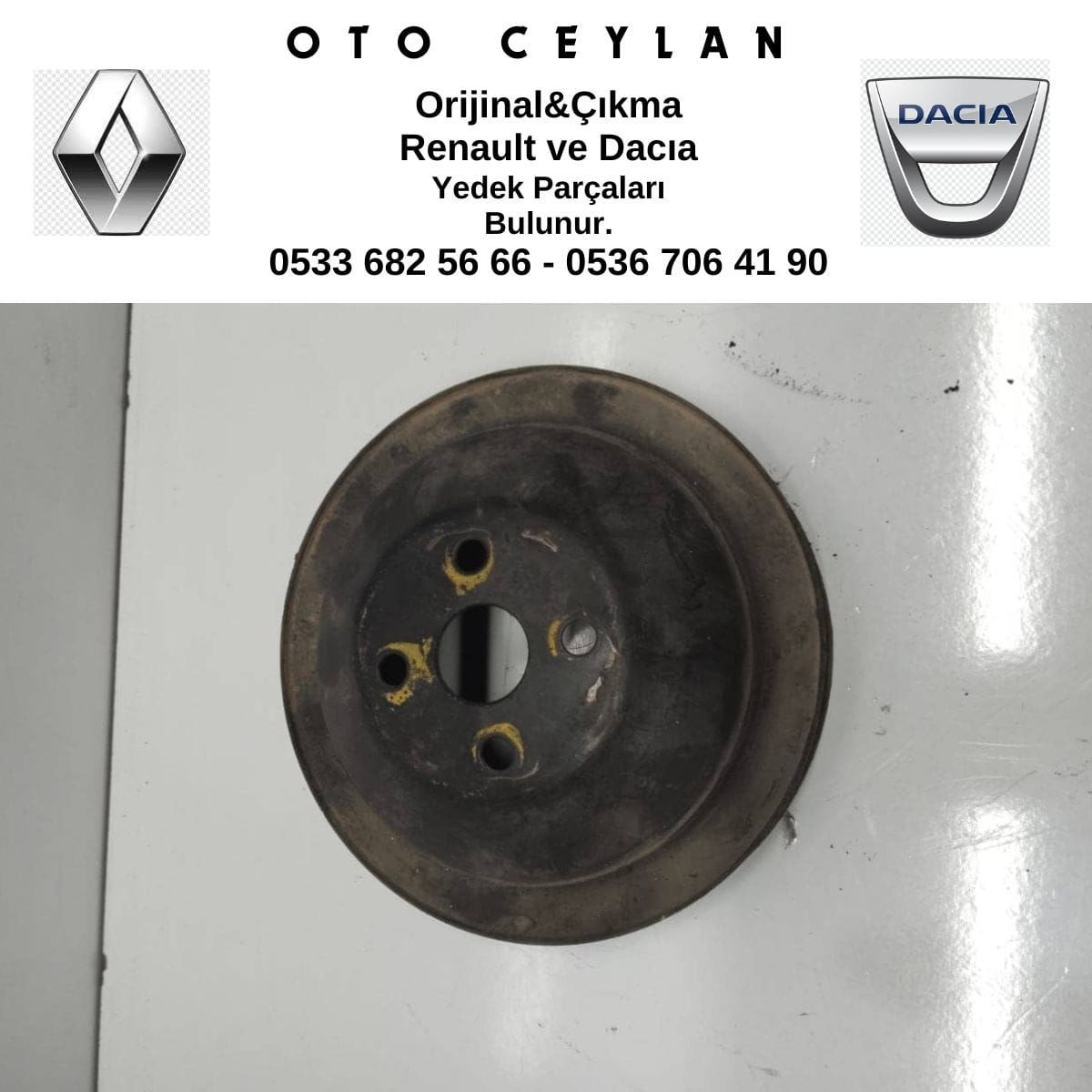 R12 Devirdaim Kasnağı Çıkma Orjinal