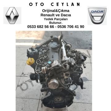 Symbol Clio 4 Motor Komple Euro 5 Alttan Turbolu 170.000 km Orijinal Çıkma