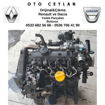 Symbol Clio 4 Motor Komple Euro 5 Alttan Turbolu 170.000 km Orijinal Çıkma