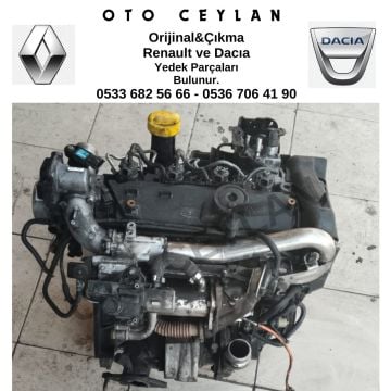 Symbol Clio 4 Motor Komple Euro 5 Alttan Turbolu 170.000 km Orijinal Çıkma