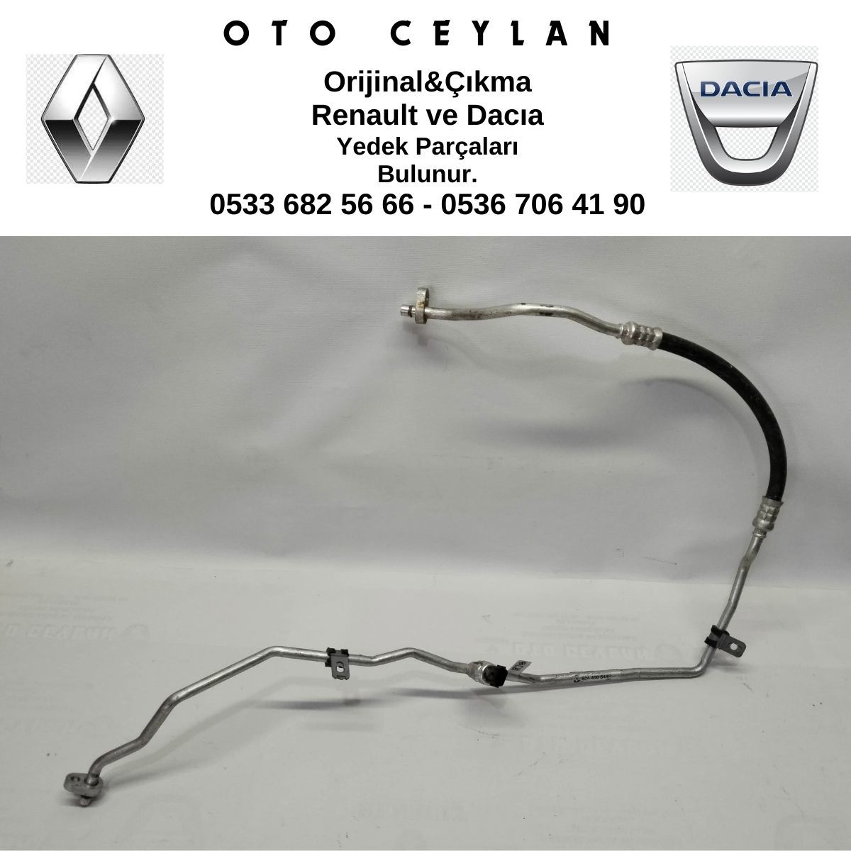 924400644R Sandero Klima Borusu Çıkma Orijinal