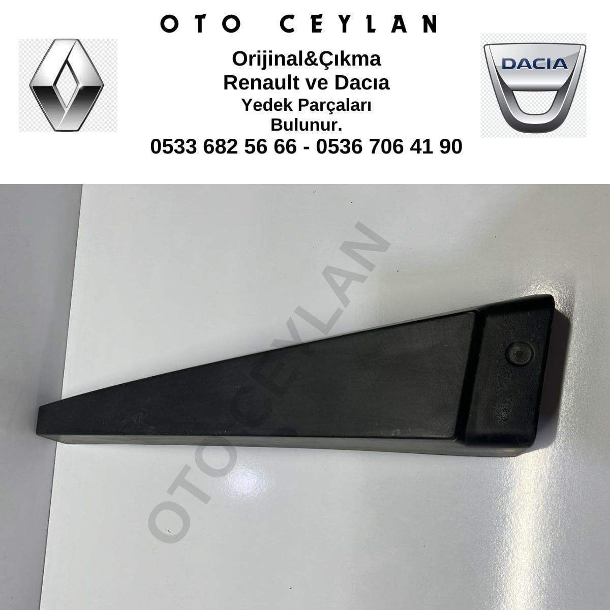 8200073436 Megan 2 Sağ Orta Direk Kaplaması Çıkma Orijinal