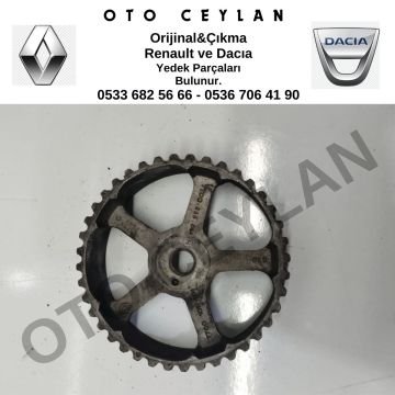 7700866844 Kangoo Express Eksantrik Dişlisi 1.9Dizel F8Q Orijinal Çıkma