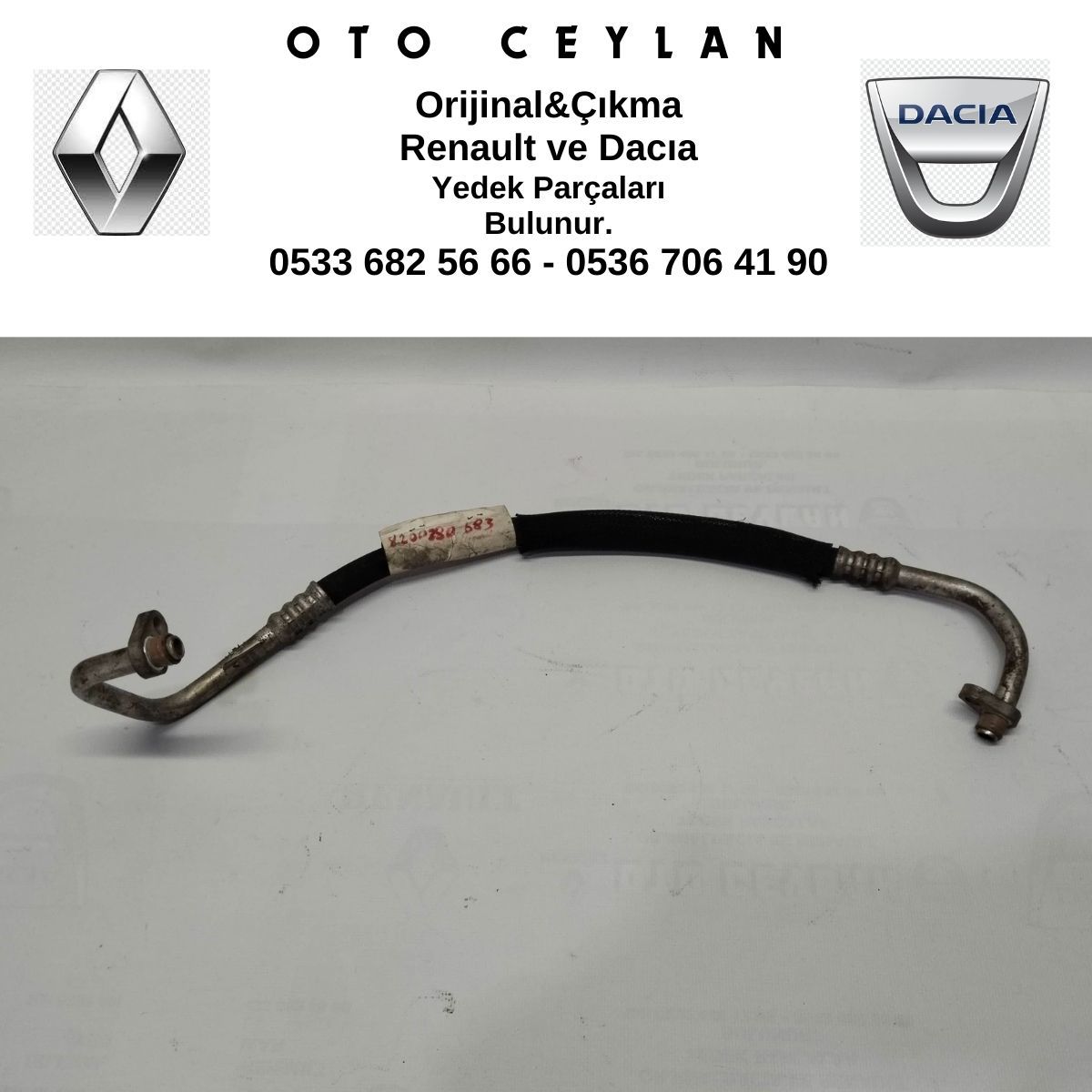 8200280683 Megan II Klima Borusu Çıkma Orijinal