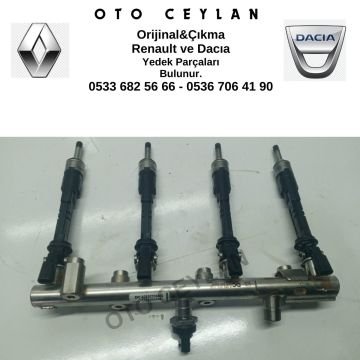 175226645R Megane 4 Talisman Enjektör Rampa Takım 1.3 Tce H5H Orijinal Çıkma