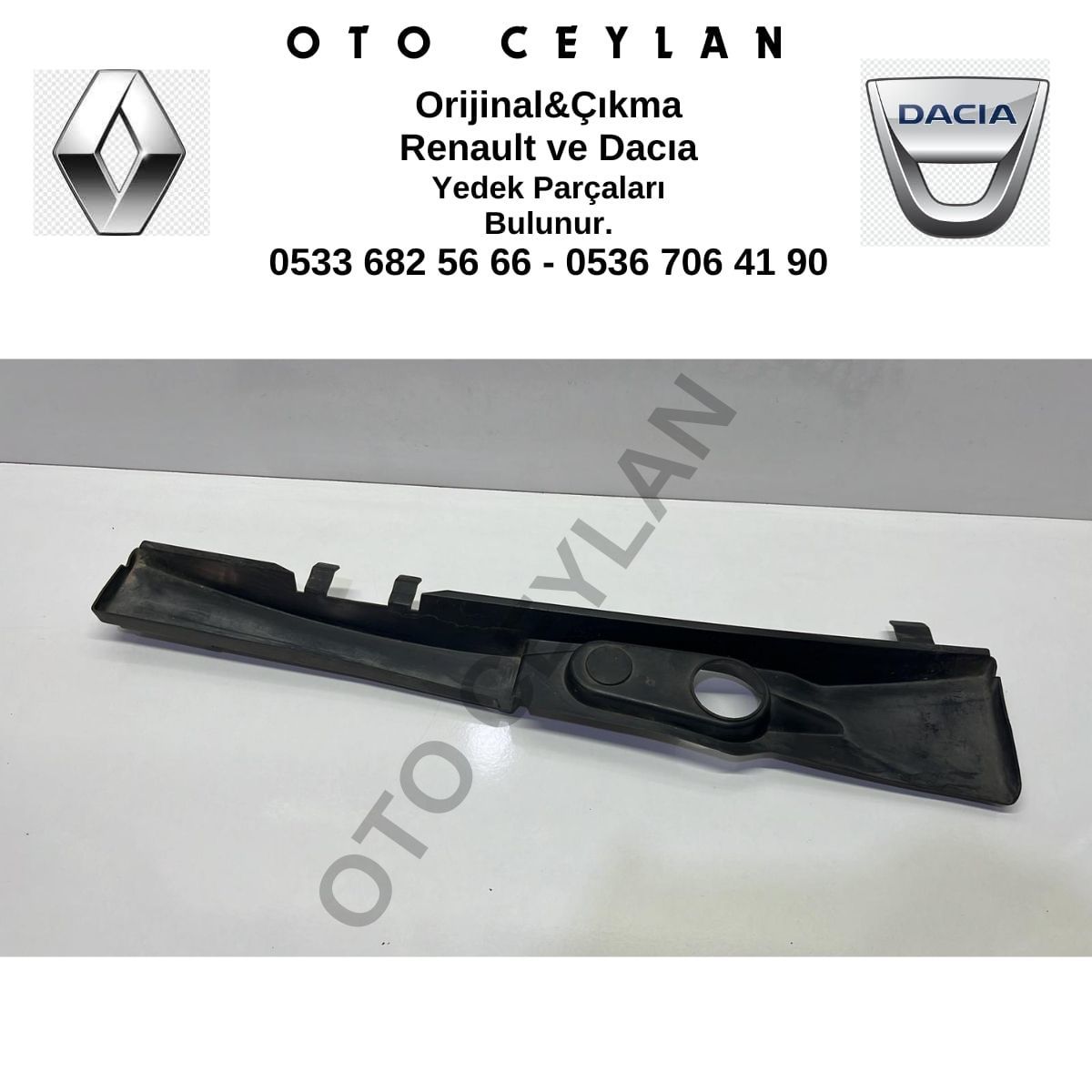 8200363647 Clıo 3 Ön Izgara Bakaliti Çıkma Orijinal