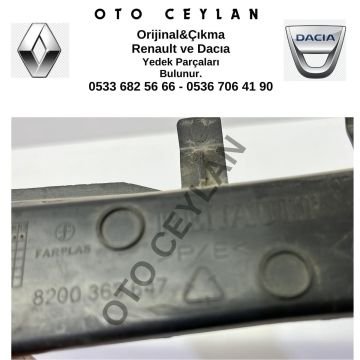 8200363647 Clıo 3 Ön Izgara Bakaliti Çıkma Orijinal