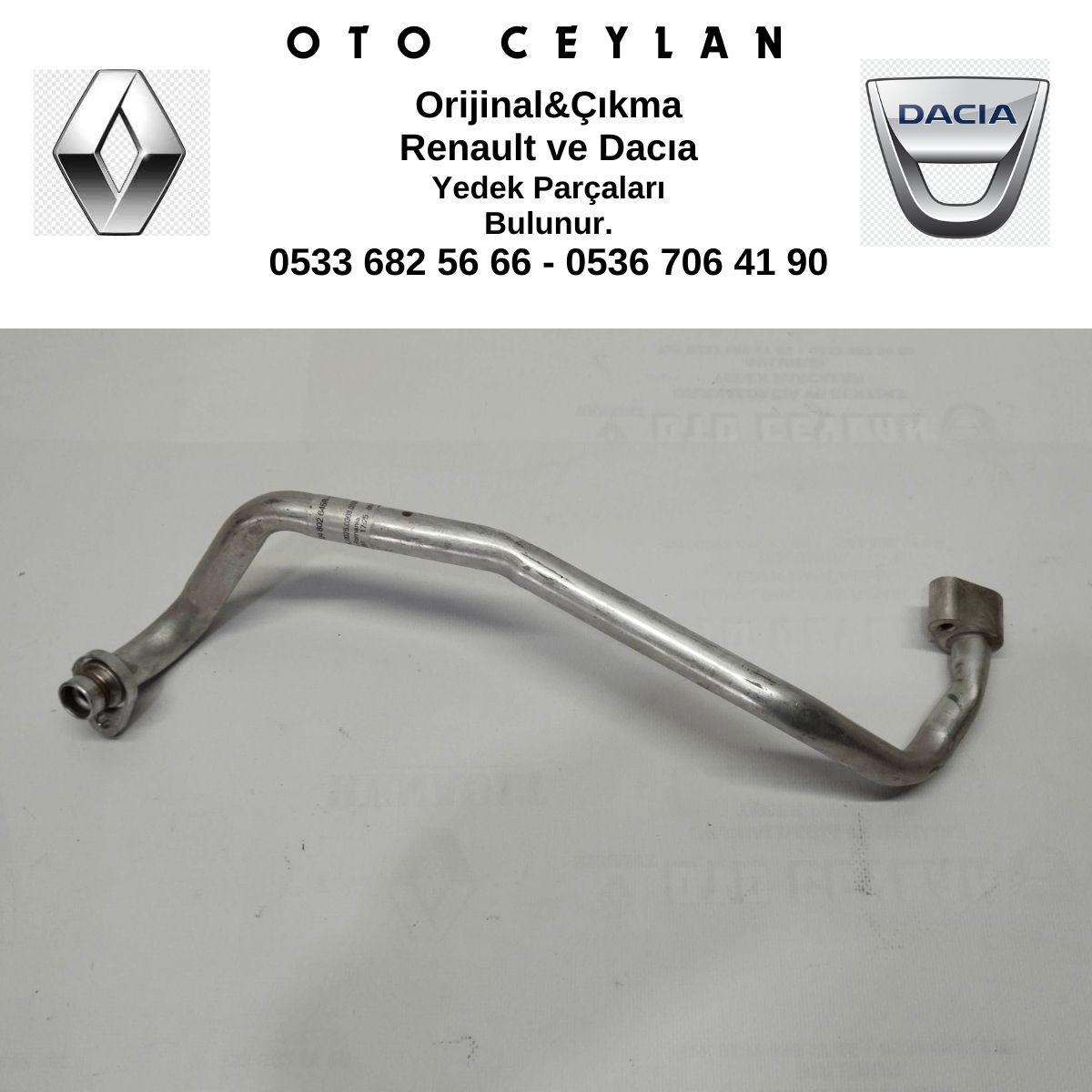 924802645R Duster II Klima Hortumu Çıkma Orijinal