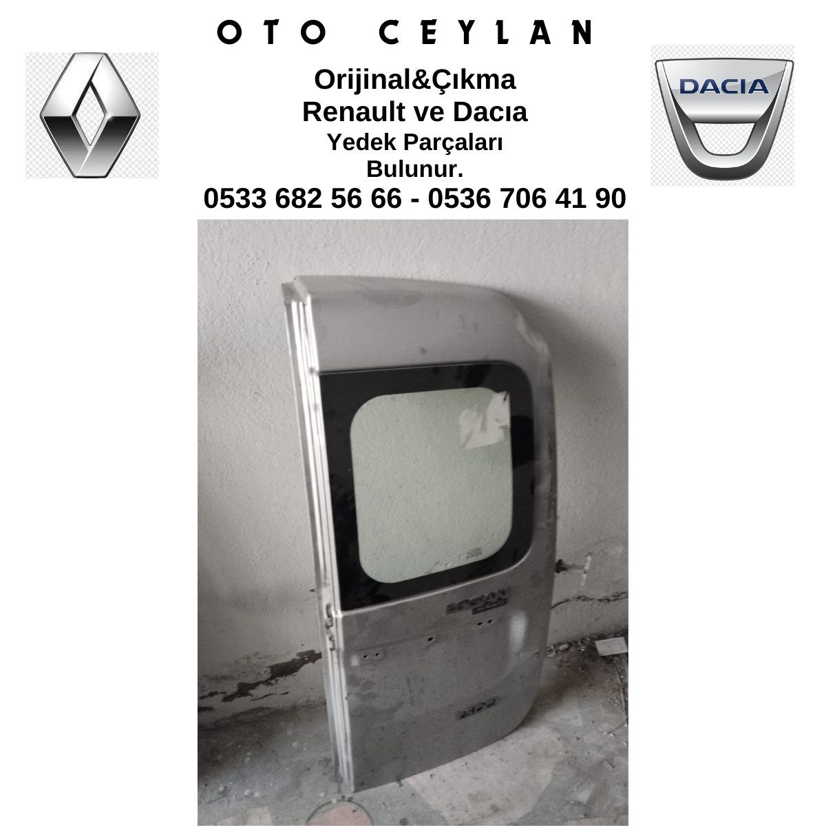 LOGAN BAGAJ KAPAĞI ÇIKMA