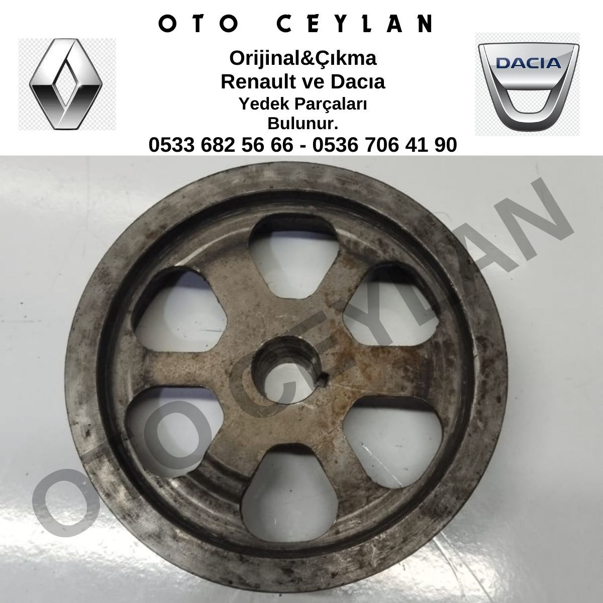 8200183669 Clio 2 Kangoo 2 Mazot Pompa Dişlisi Orijinal Çıkma