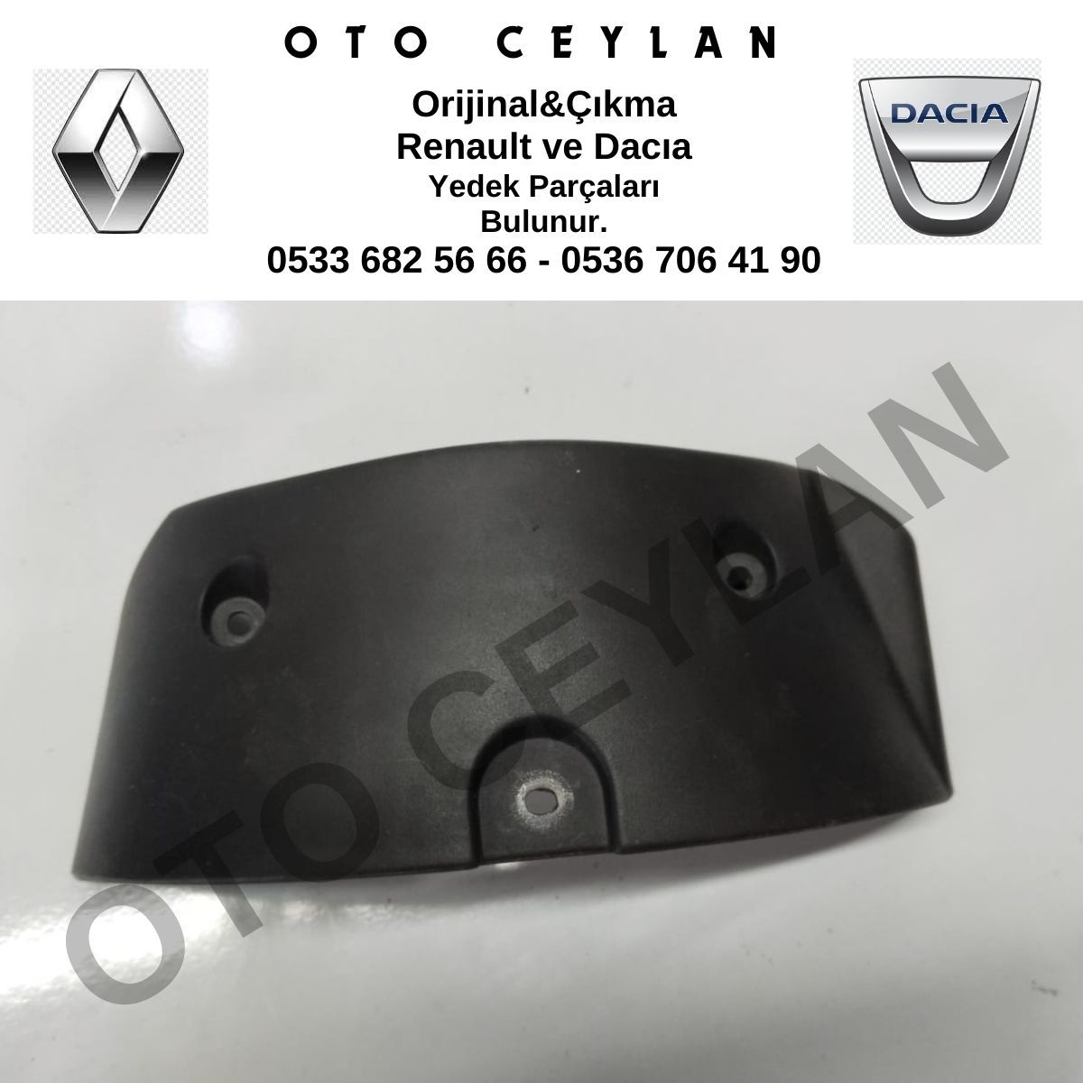 8200079126 Megane 2 Direksiyon Alt Kapak Takımı Çıkma Orjinal