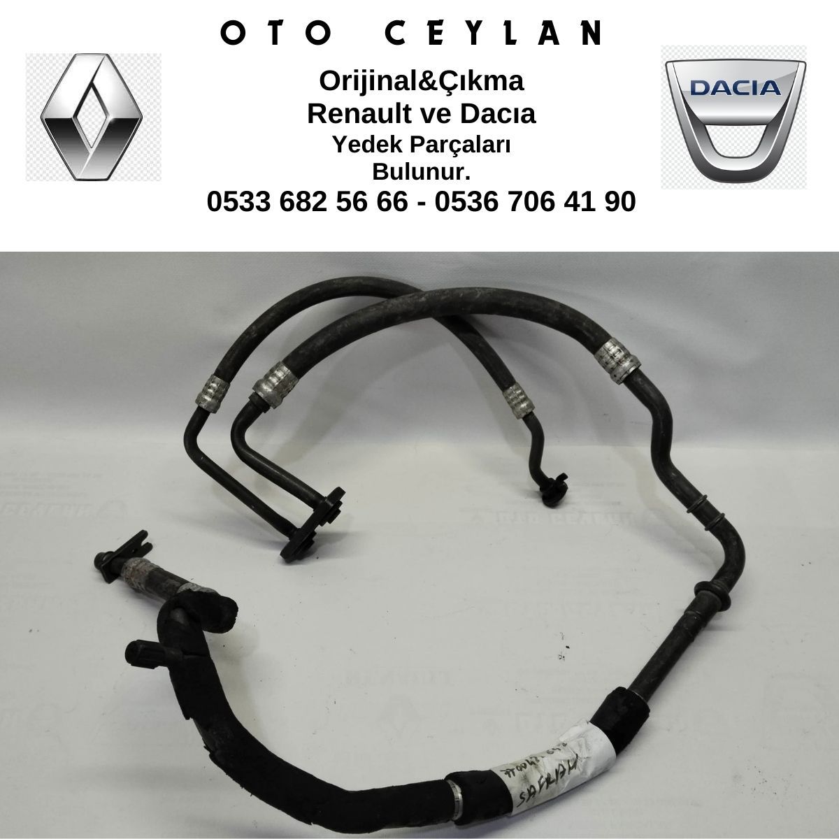 7700422642 7700423891 Safran Klima Hortumu Çıkma Orijinal