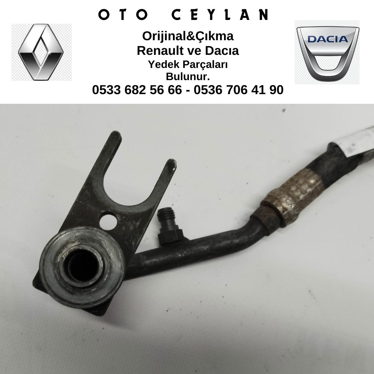 7700429630 8200135607 Megan Klima Hortumu Çıkma Orijinal