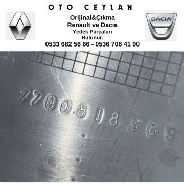 7700818389 Twingo Sol İç Bagaj Kaplaması Çıkma Orjinal