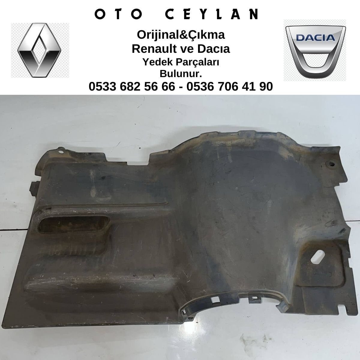 7700818389 Twingo Sol İç Bagaj Kaplaması Çıkma Orjinal