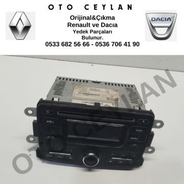 281153889R Duster Logan 2 Sandero 2 Symbol Radyo CD Çalar Sıfır Orijinal Çıkma