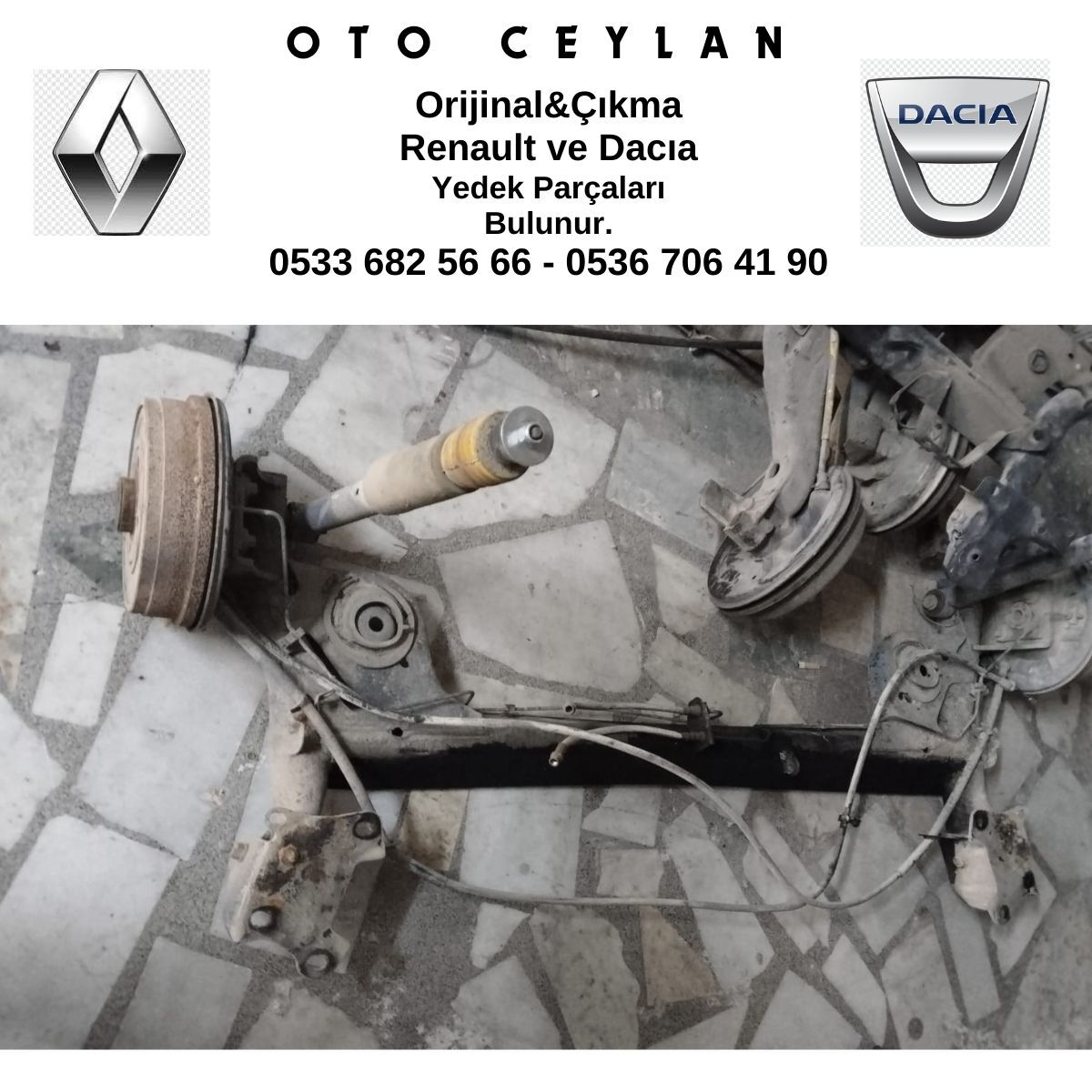 LOGAN ARKA DİNGİL DOLU KOMPLE