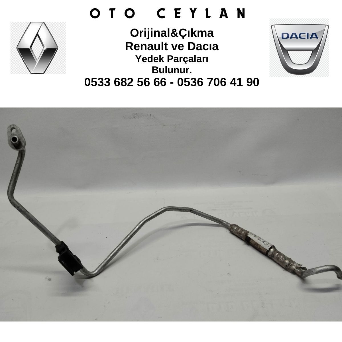 8200030220 7700434384 Megan Klima Borusu Çıkma Orijinal