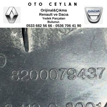 8200079437 Megan 2 Sağ Arka Eşik Kaplaması Çıkma Orjinal