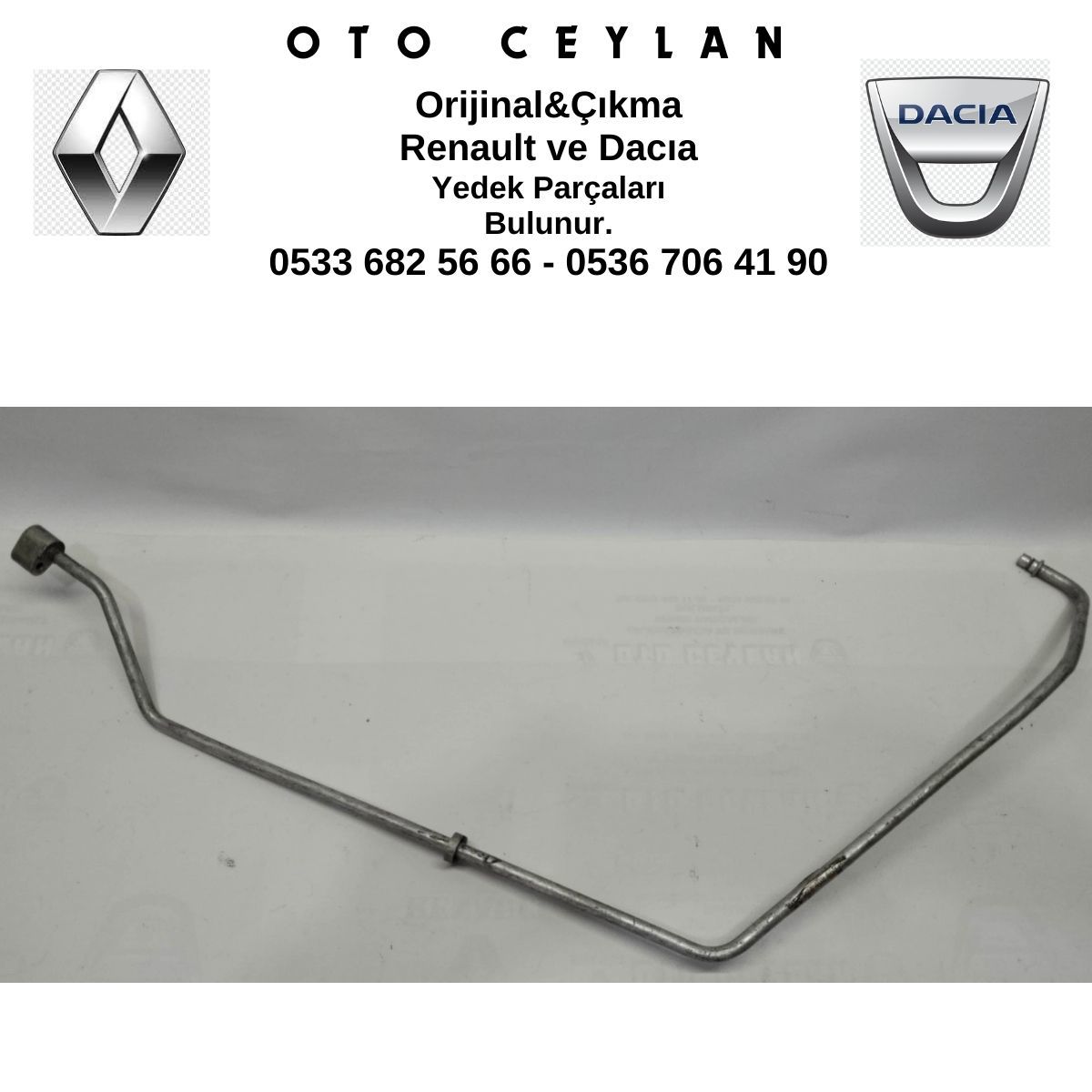 924402863R Duster Logan Klima Borusu Çıkma Orijinal