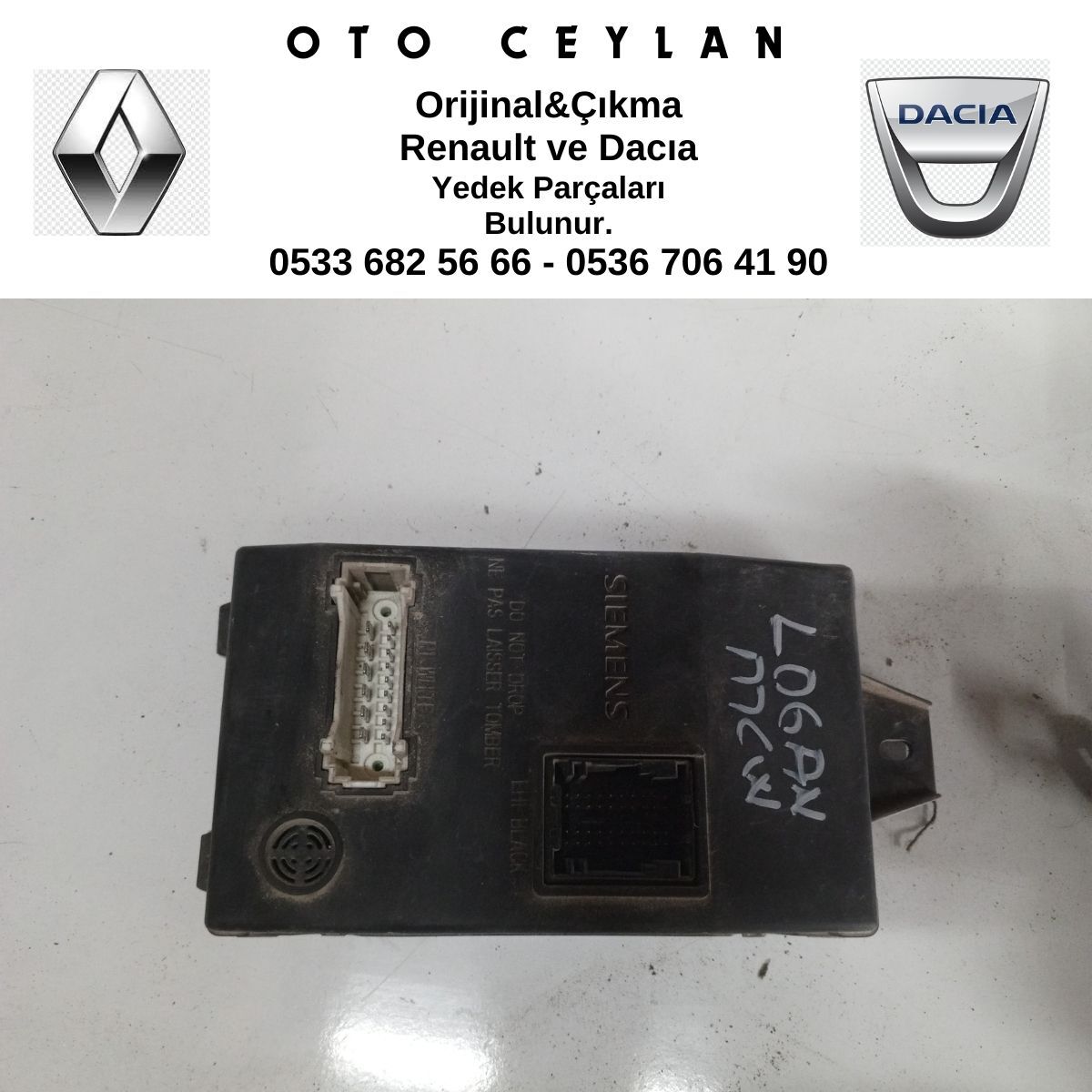 LOGAN DECODER ÇIKMA 8200296328B