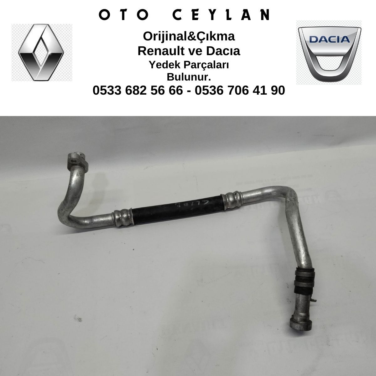 924803929R Clıo IV CLIO 4 Klima Hortumu Çıkma Orijinal