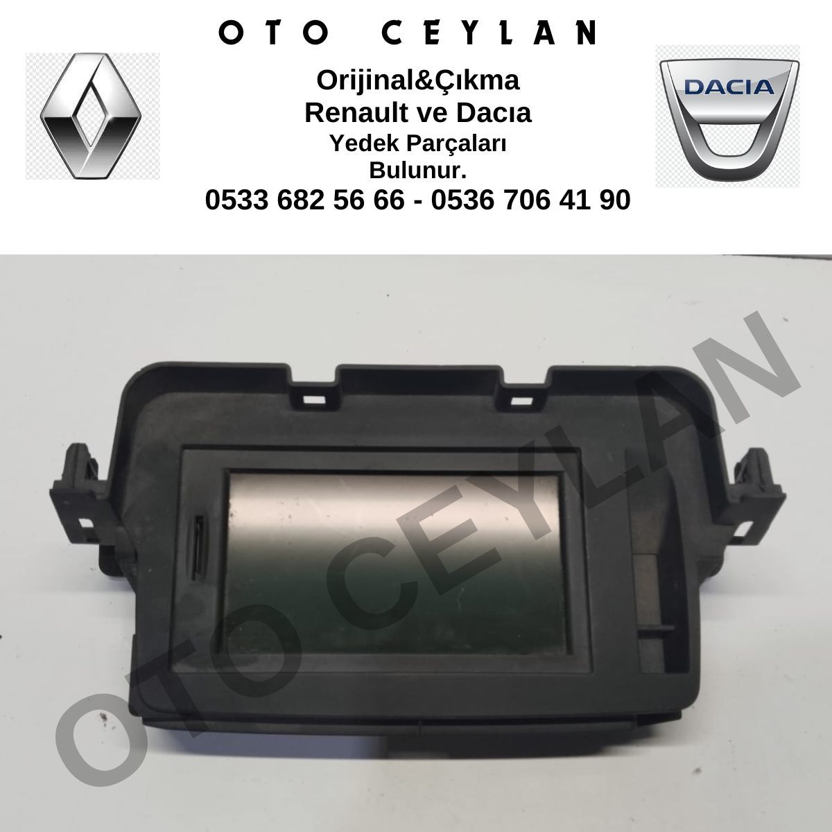 259152392R Fluence Navigasyon Orijinal Çıkma
